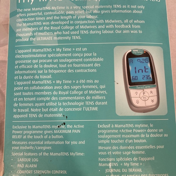 Mamatens My Time maternity childbirth pain relief TENS unit - Picture 3 of 5